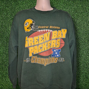 Vintage 1995 Green Bay Packers central Division Champions Sweatshirt XL